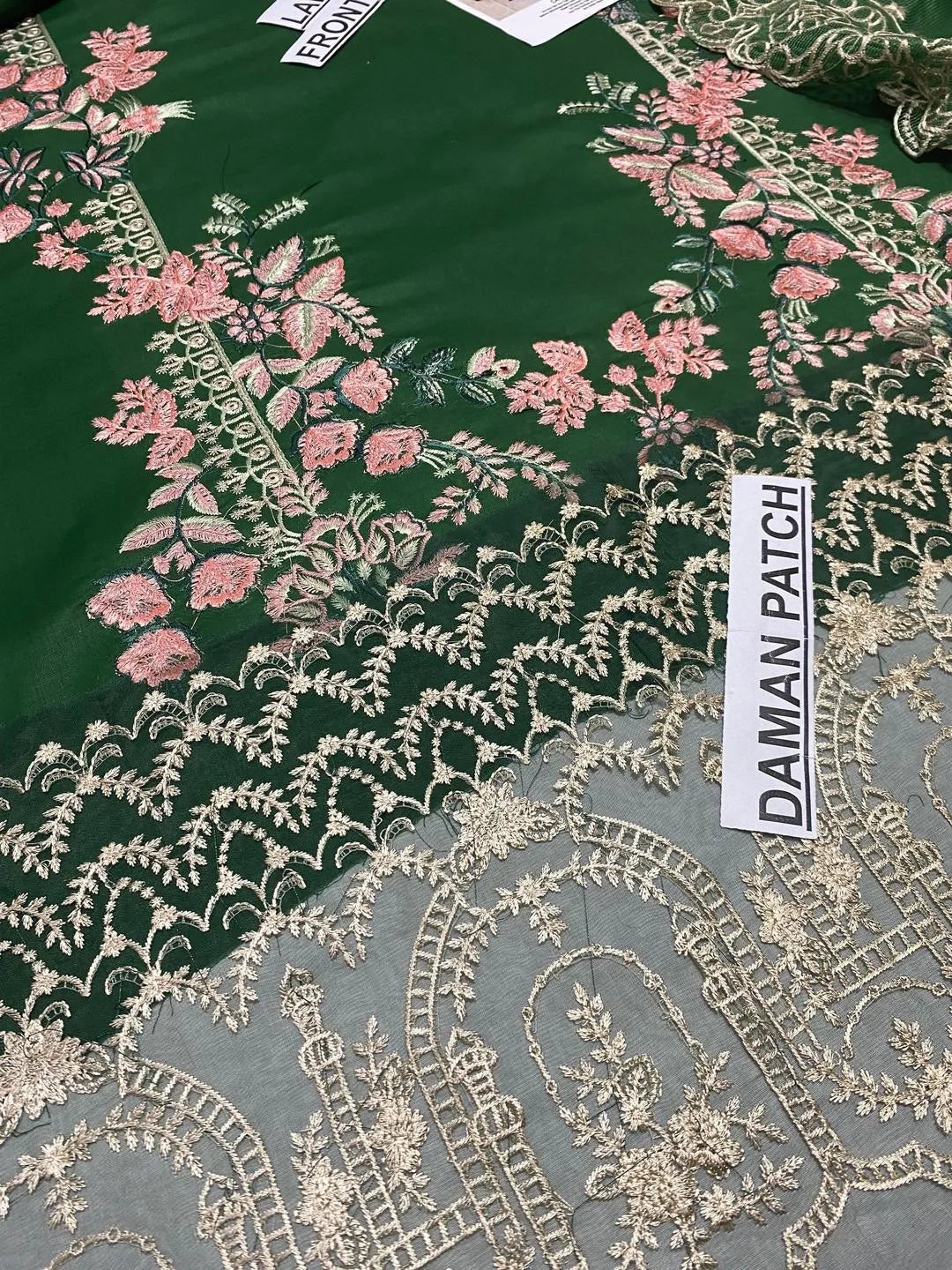 Summer Collection 2026: Emerald Green Embroidered Lawn Suit