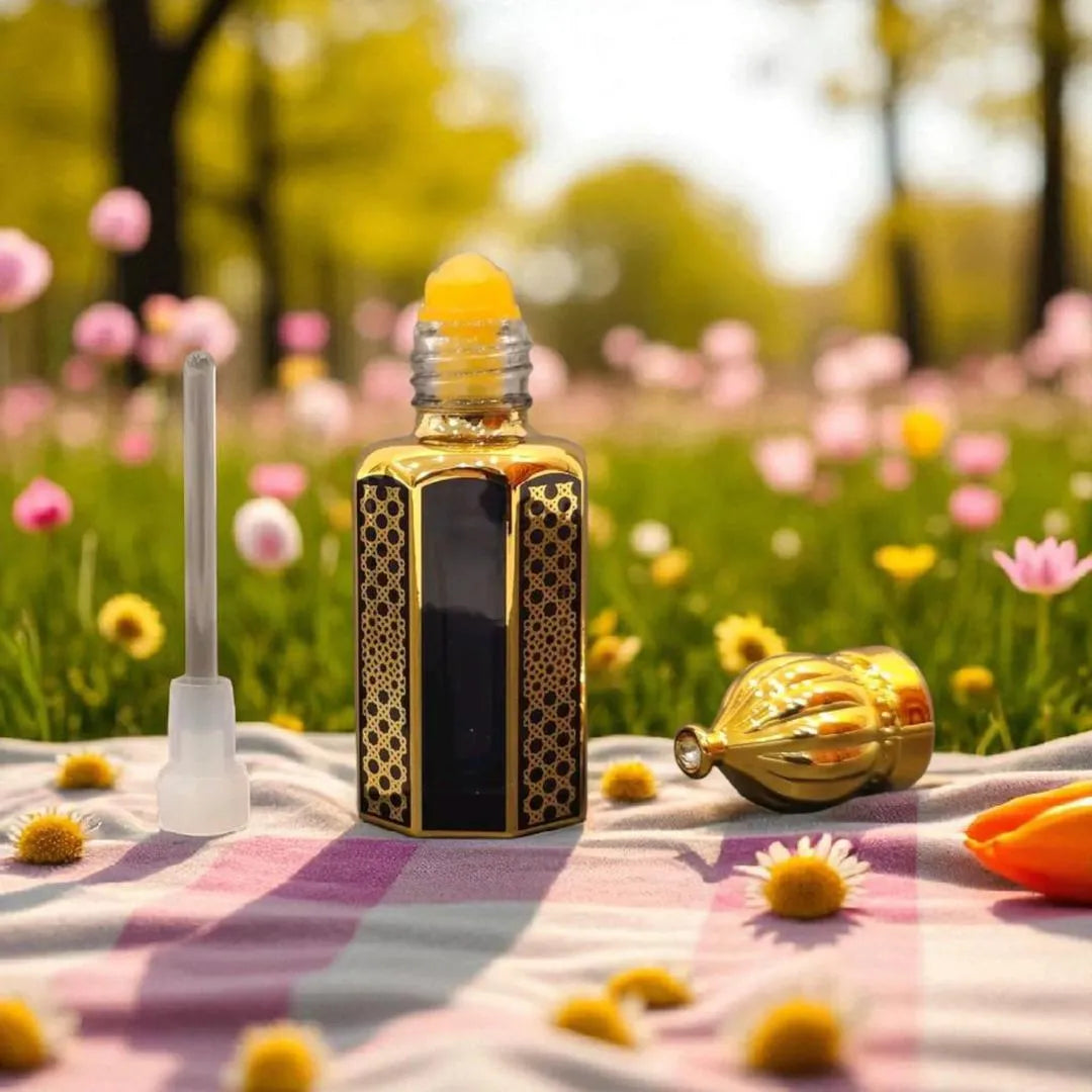 Aseel Hyacinth: Premium Non-Alcoholic Arabian Attar Trio