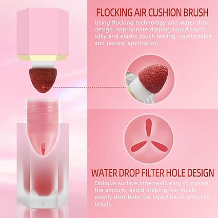 Cushion Sponge Liquid Blush