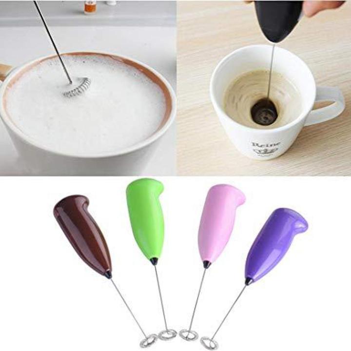 Handheld Electric Milk Frother Multi-Purpose Whisk