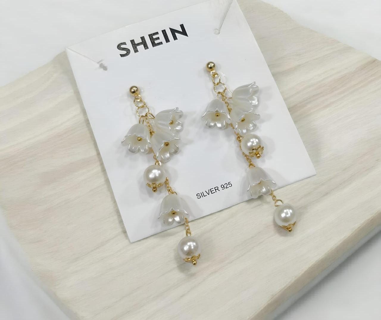 Elegant Flower Dangle Drop Earrings