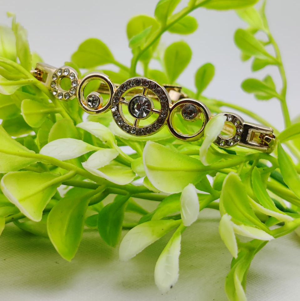 Radiant Adjustable Circle Crystal Bracelet