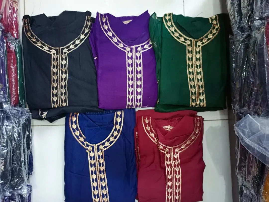 Shahi Embroidered Chiffon Maxi (3-Piece Suit)